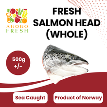 将图片加载到图库查看器,Fresh Salmon Head - Whole (500g+/-)