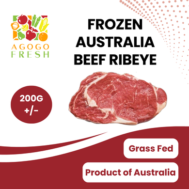 Frozen Beef Ribeye (200g+/-)