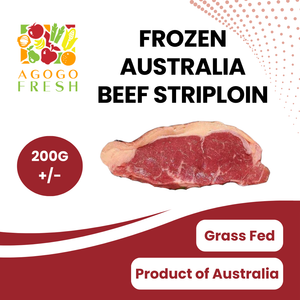 Frozen Beef Striploin (200g+/-)