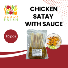 Load image into Gallery viewer, Frozen Chicken Satay with Sauce (20 Sticks)