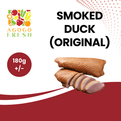 Frozen Smoked Duck - Original (180g+/-)