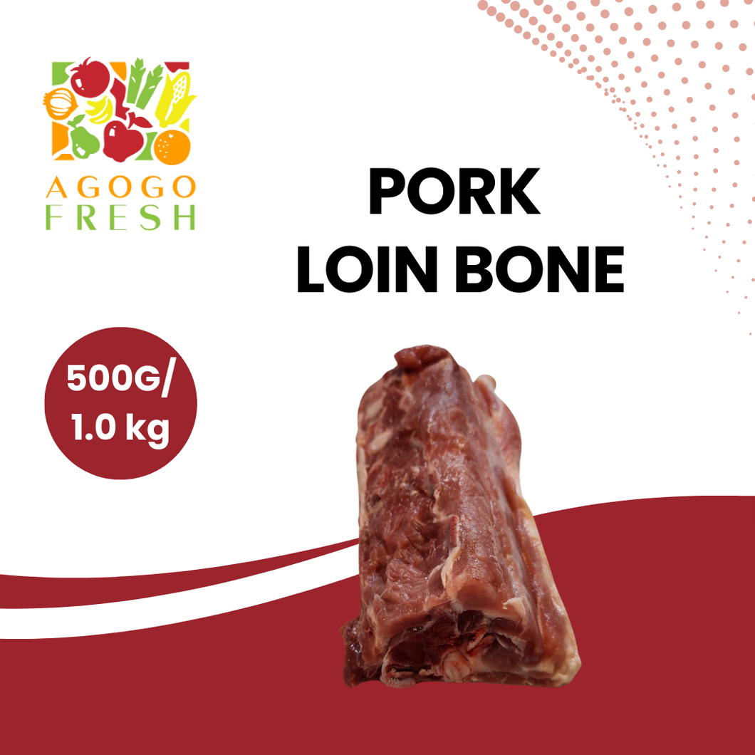 Fresh Pork Loin Bone