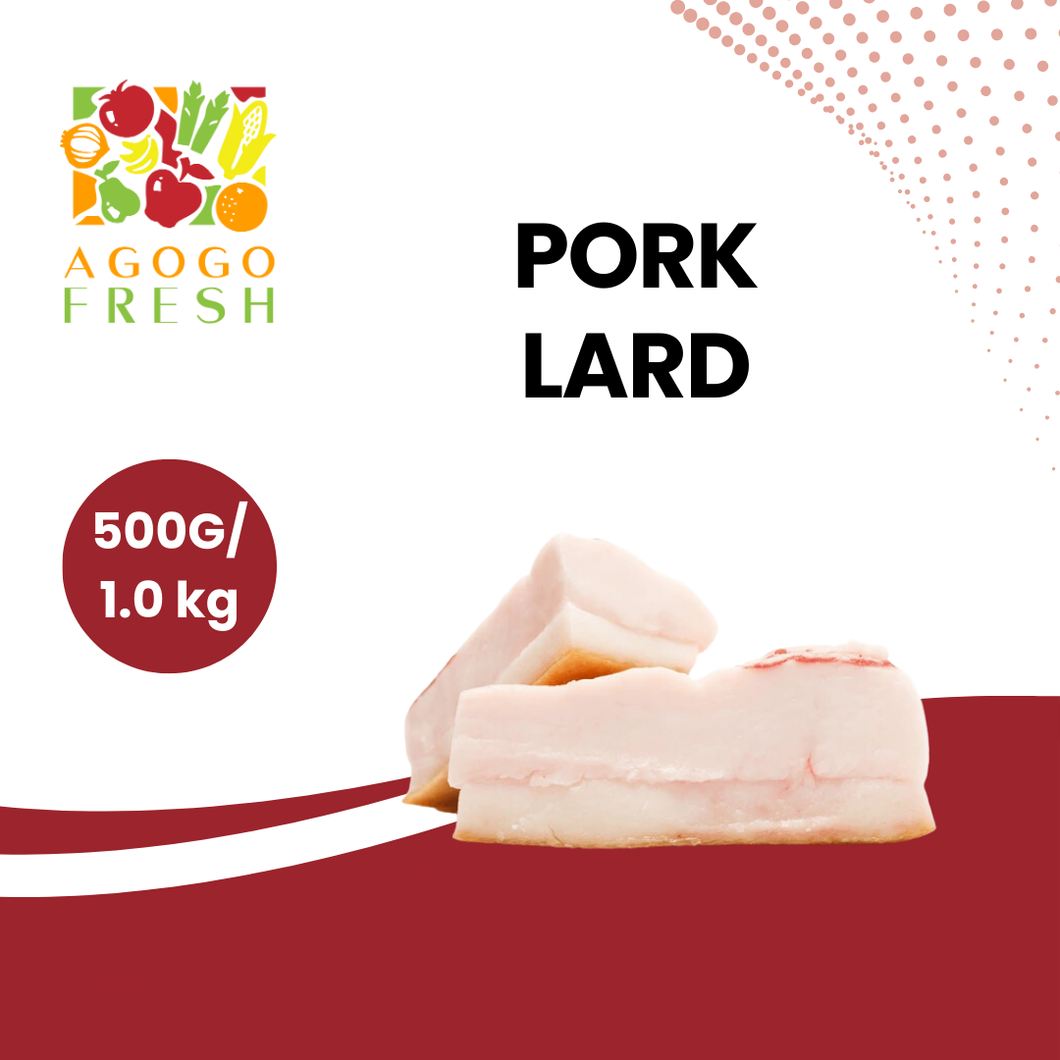 Fresh Pork Lard