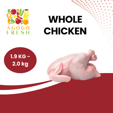 Fresh Whole Chicken 1.9kg - 2.0kg