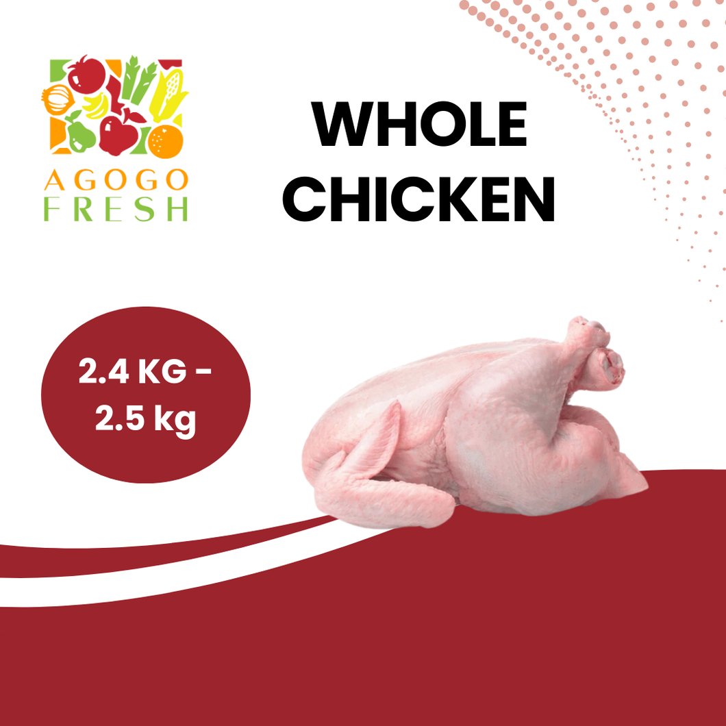 Fresh Chicken (Whole) 2.4kg - 2.5kg