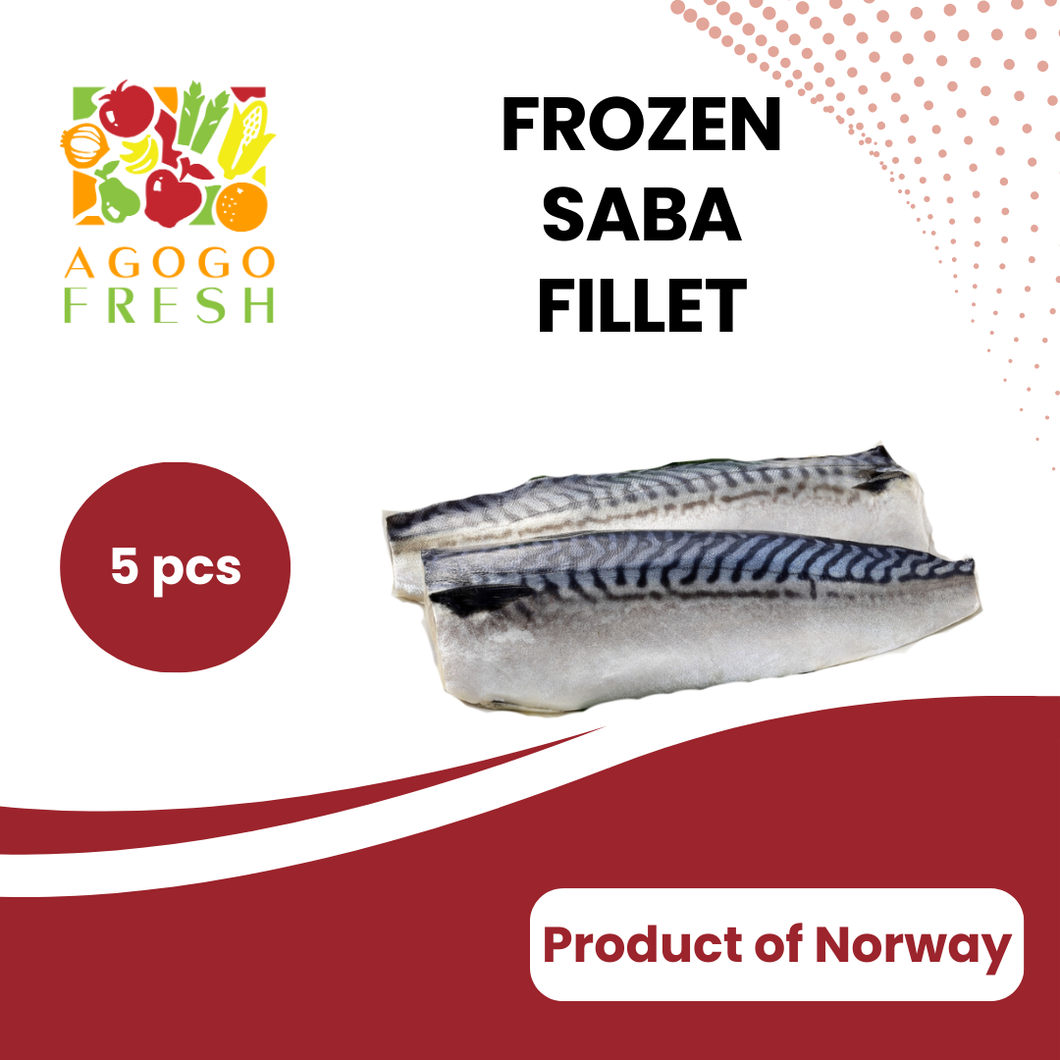 Frozen Saba Fillet (5 pcs)