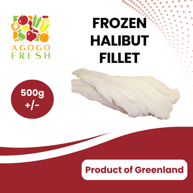 Frozen Halibut Fillet (500g+/-)