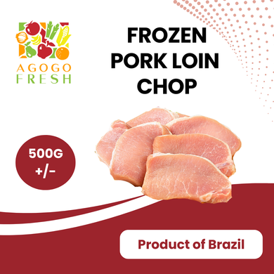 Frozen Pork Loin Chop (500g+/-)