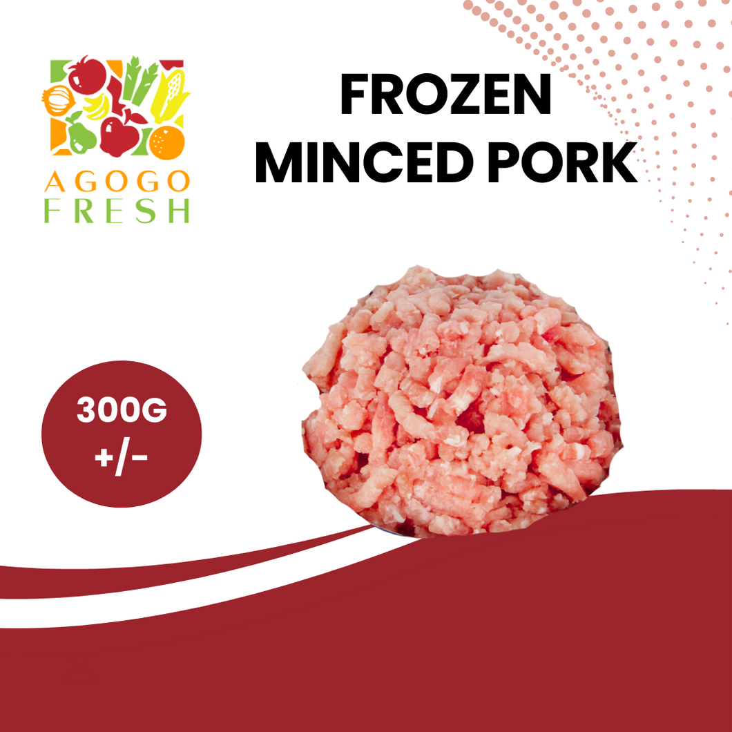 Frozen Pork Minced (300g+/-)