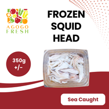 将图片加载到图库查看器，Frozen Squid Head (350g+/-)