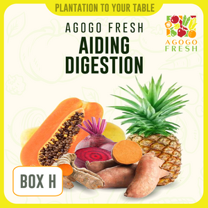 [Veg/Fruits Box] Box H Aiding Digestion